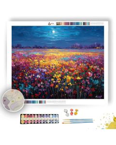 LUMEN BLOOM FIELD - Paint by Numbers Full Kit