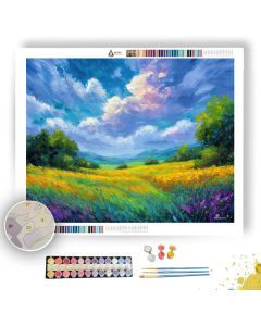 CLOUDSONG MEADOW - Paint by Numbers Full Kit