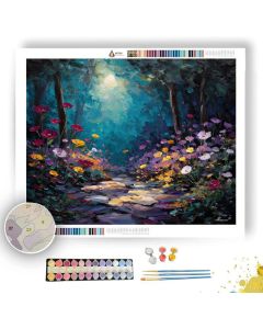 MOONFLOWER CLEARING - Paint by Numbers Full Kit