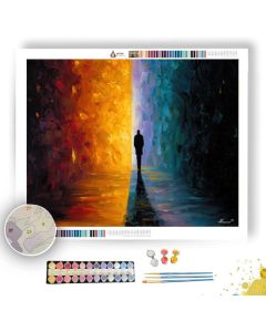 DIVIDED STILLNESS - Paint by Numbers Full Kit