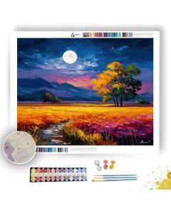 MOONPETAL PLAINS - Paint by Numbers Full Kit