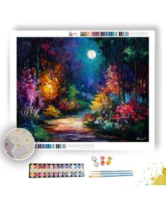 MOONPATH GARDENS - Paint by Numbers Full Kit