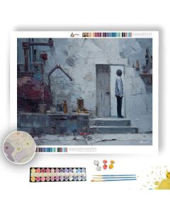 AWKWARD IDEA - Paint by Numbers Full Kit