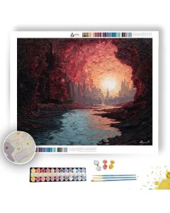 WARPED ECHO - Paint by Numbers Full Kit