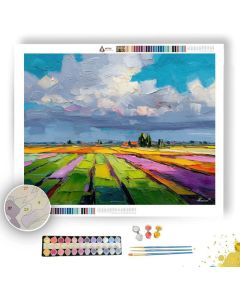 TILTED FIELD - Paint by Numbers Full Kit