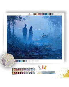 ABSENT MOMENT BREATH - Paint by Numbers Full Kit