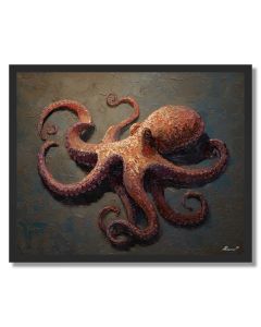 COILED REACH - FRAMED