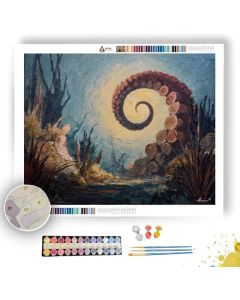 HIDDEN SPIRAL - Paint by Numbers Full Kit