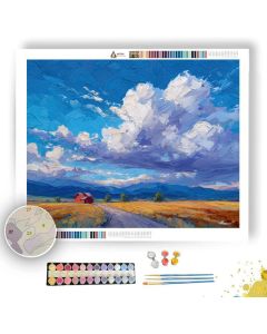 SHIFTED PLANE - Paint by Numbers Full Kit