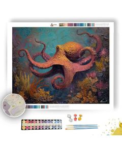 ANCIENT TANGLE - Paint by Numbers Full Kit