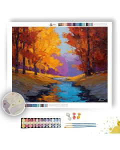 FALLING HORIZON - Paint by Numbers Full Kit
