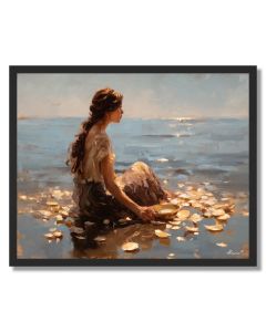 ECHOING WARM - FRAMED
