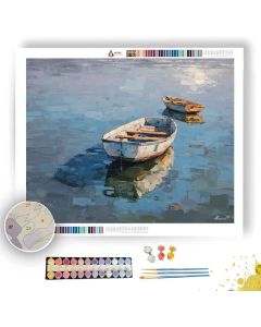 CLEAR FRAME LINE - Paint by Numbers Full Kit