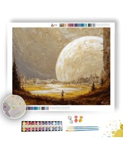 UNKNOWN VISITOR VISITOR - Paint by Numbers Full Kit