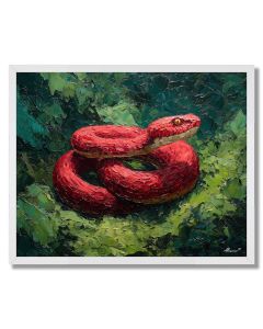COILED STRIKE - FRAMED