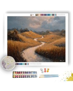 SILENT PATH - Paint by Numbers Full Kit