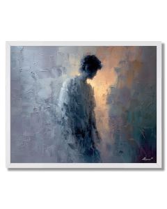 FADING FIGURE SHAPE - FRAMED