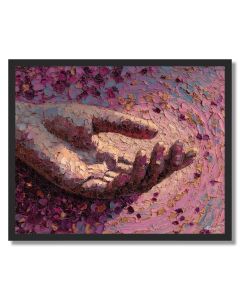 CURVED HAND - FRAMED