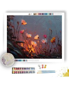 WARM LIGHT - Paint by Numbers Full Kit