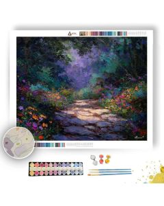 DELICATE PATH - Paint by Numbers Full Kit