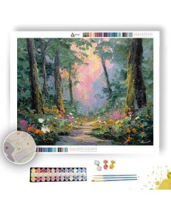 SOFT PATH GLOW - Paint by Numbers Full Kit