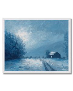 COLD OUTLINE - FRAMED