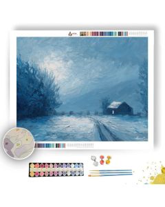 COLD OUTLINE - Paint by Numbers Full Kit