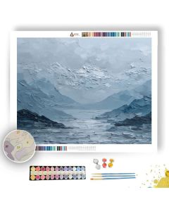 RESTRAINED RANGE GRADIENT - Paint by Numbers Full Kit