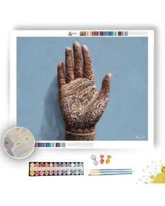DETAILED HAND - Paint by Numbers Full Kit