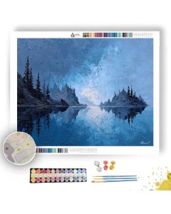 MUTED RANGE - Paint by Numbers Full Kit