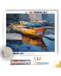 ANCHORED COLLISION - Paint by Numbers Full Kit