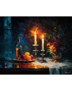 CANDLELIT TABLE