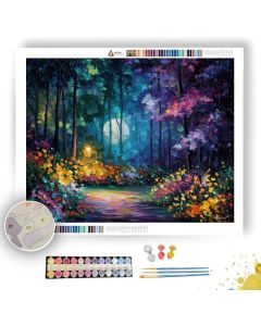 MOON GARDEN SHADOW - Paint by Numbers Full Kit