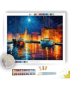 MOON HARBOR REST - Paint by Numbers Full Kit