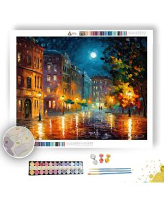 MOONLIT CITY QUIET - Paint by Numbers Full Kit