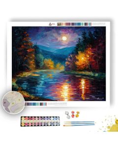 MOONRIVER BEND - Paint by Numbers Full Kit