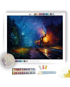NIGHT TRAIN DISTANCE - Paint by Numbers Full Kit
