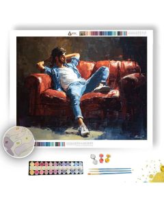RELAXED MOMENT - Paint by Numbers Full Kit
