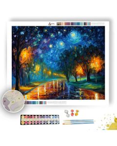 STAR QUIET ROAD - Paint by Numbers Full Kit