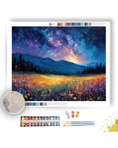 STARRY MEADOW REST - Paint by Numbers Full Kit