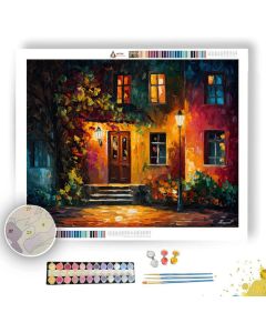WARM LAMP HAVEN - Paint by Numbers Full Kit