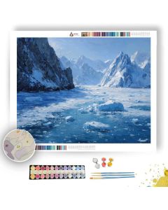 COLD STILL VALLEY - Paint by Numbers Full Kit