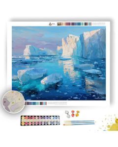 PALE CLIFFS - Paint by Numbers Full Kit