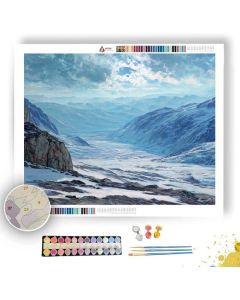 SILENT GLACIER - Paint by Numbers Full Kit