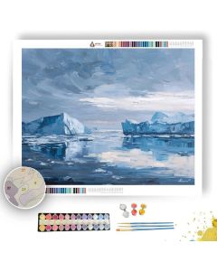 SILENT WINDWORN HORIZON - Paint by Numbers Full Kit