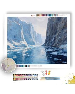 WINDWORN ICE - Paint by Numbers Full Kit