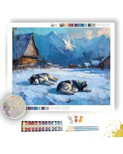 HILLSIDE HILLS - Paint by Numbers Full Kit