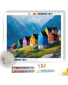 LIVING HOMES - Paint by Numbers Full Kit