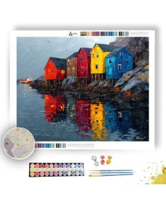 NORTHERN BAY - Paint by Numbers Full Kit