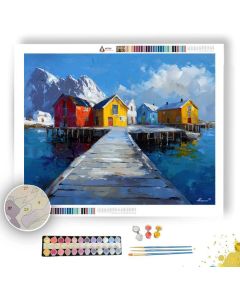 REMOTE COAST - Paint by Numbers Full Kit